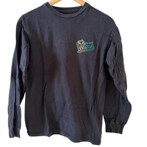VANS Long Sleeve Graphic T Shirt Black M